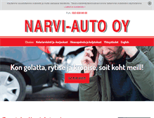 Tablet Screenshot of narvi-auto.com